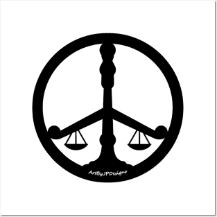 With Justice, Comes Peace Posters and Art